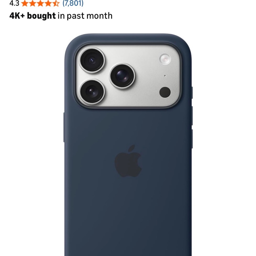 Apple iPhone 17 Pro Silicone Case with MagSafe